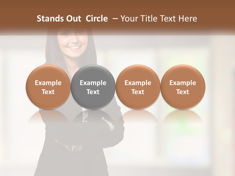 Old Parent Mother PowerPoint Template