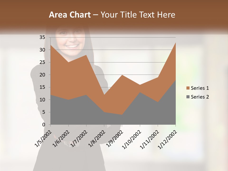 Old Parent Mother PowerPoint Template