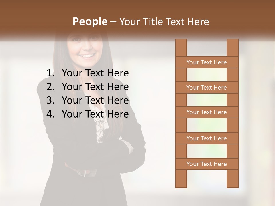 Old Parent Mother PowerPoint Template