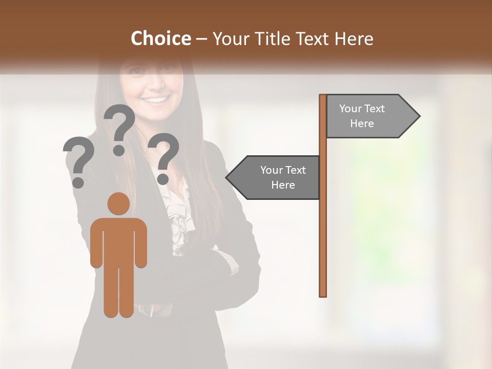 Old Parent Mother PowerPoint Template