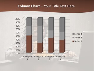 Caucasian Sunset Parent PowerPoint Template