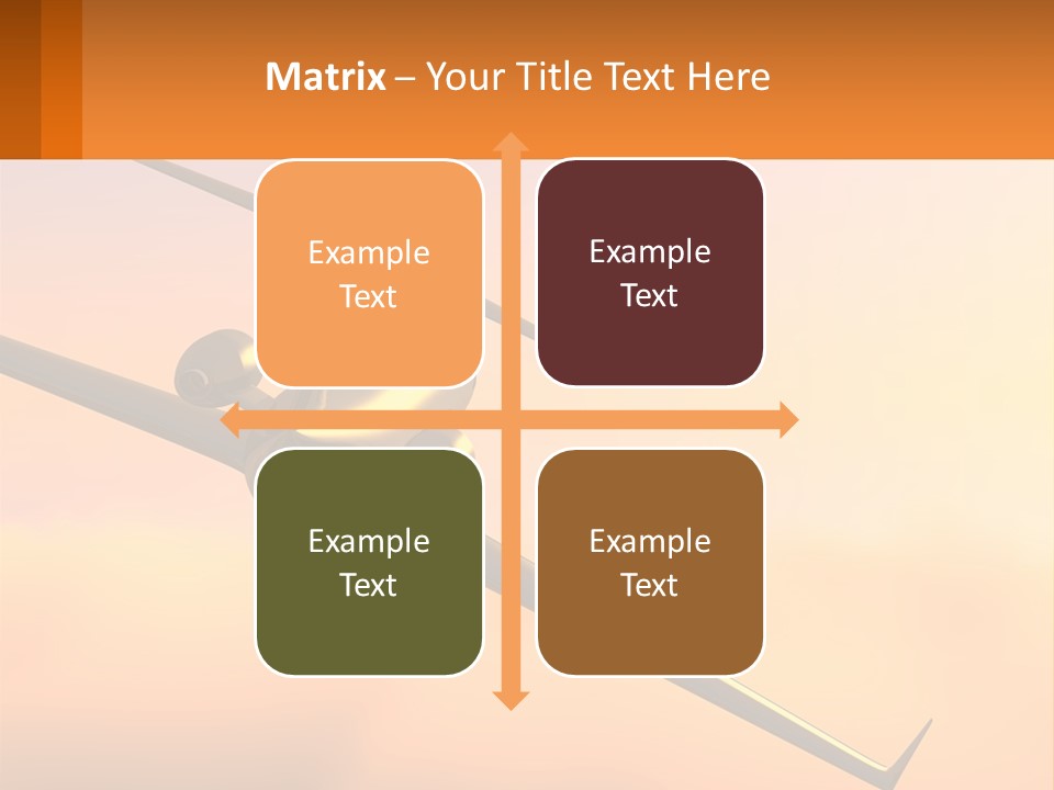 Sunset Ocean Older PowerPoint Template