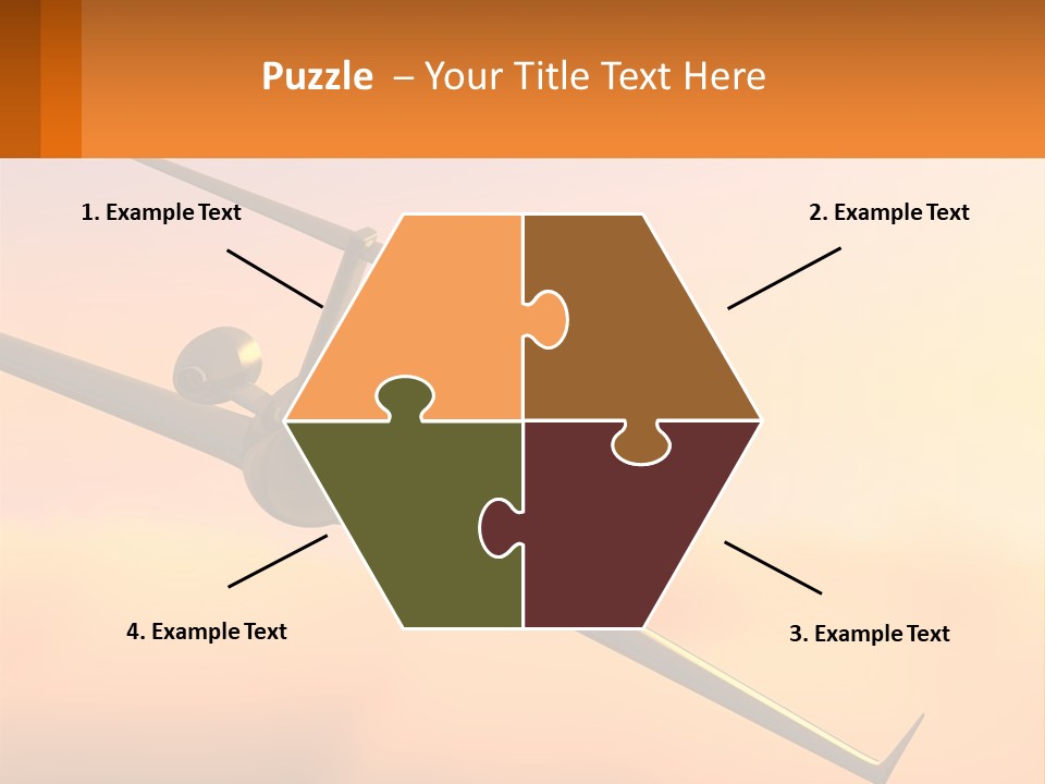 Sunset Ocean Older PowerPoint Template