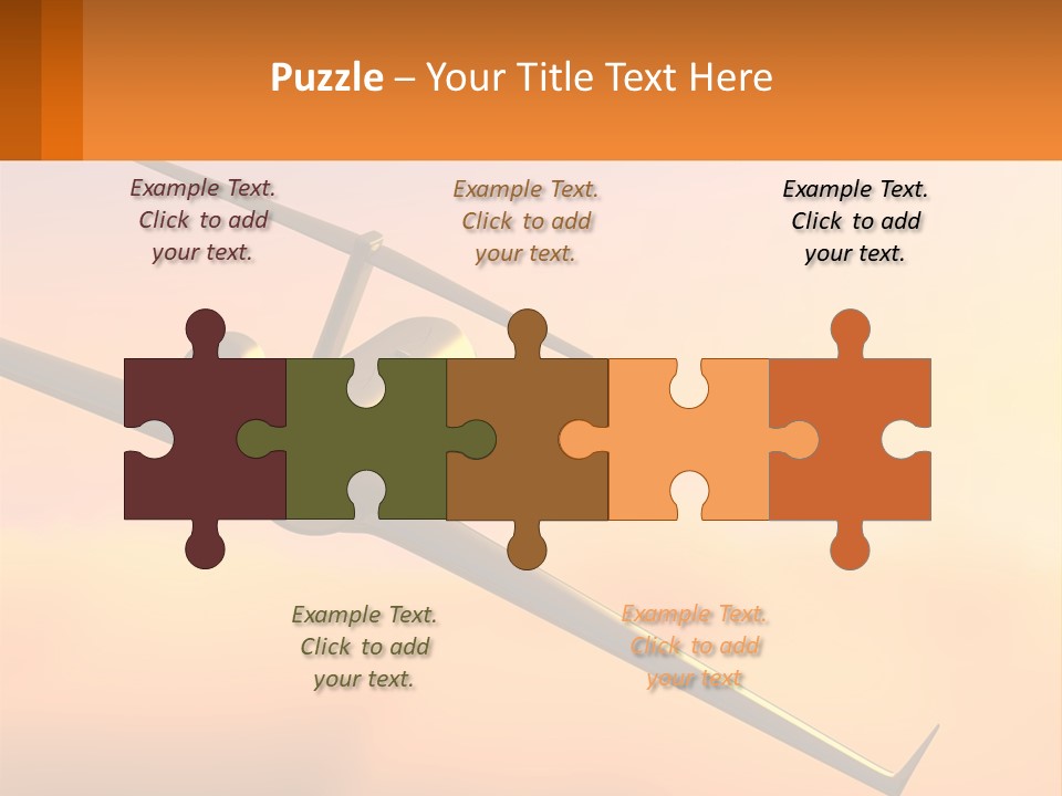 Sunset Ocean Older PowerPoint Template