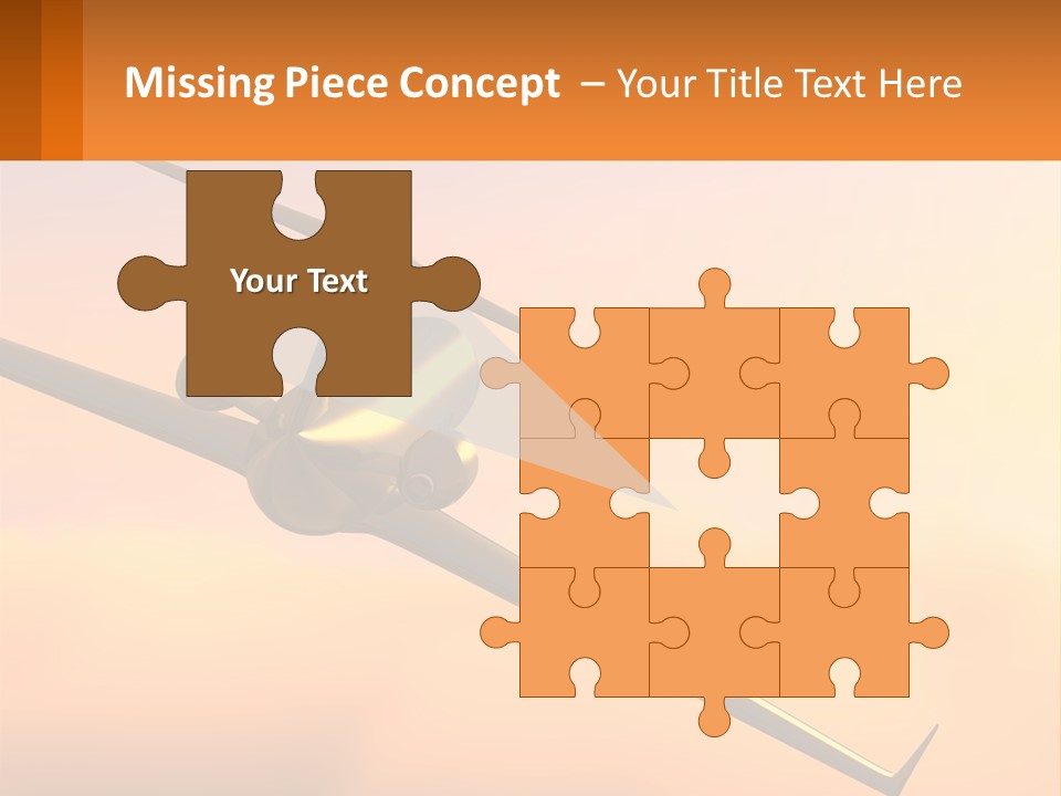 Sunset Ocean Older PowerPoint Template