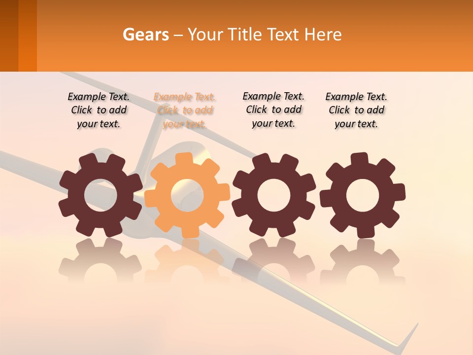 Sunset Ocean Older PowerPoint Template