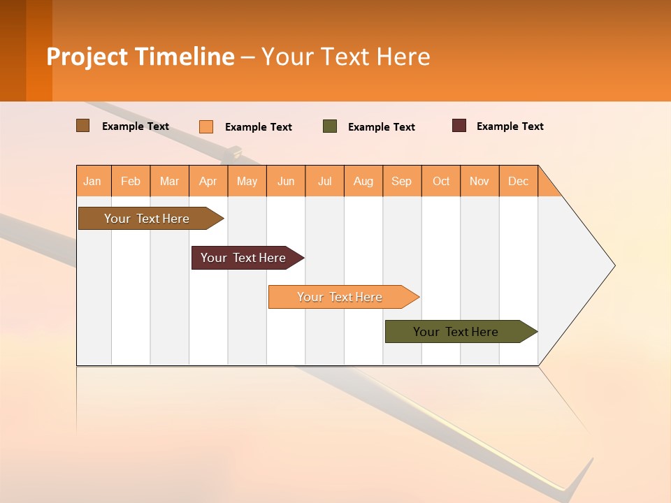 Sunset Ocean Older PowerPoint Template