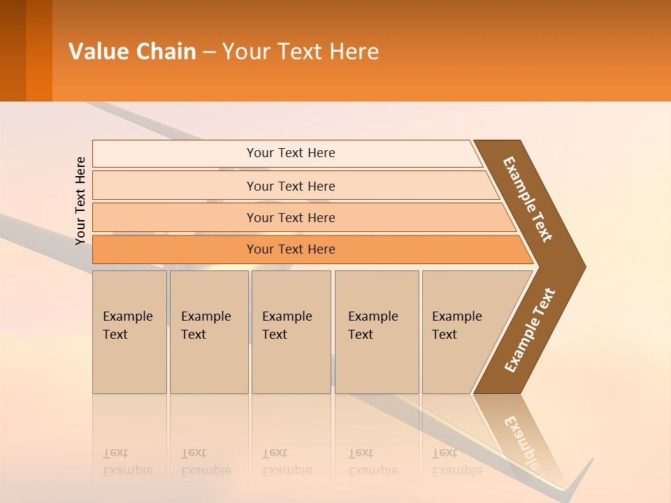 Sunset Ocean Older PowerPoint Template
