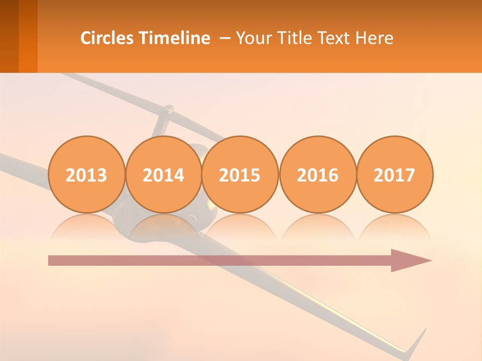 Sunset Ocean Older PowerPoint Template