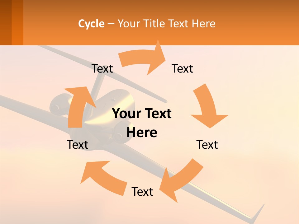Sunset Ocean Older PowerPoint Template