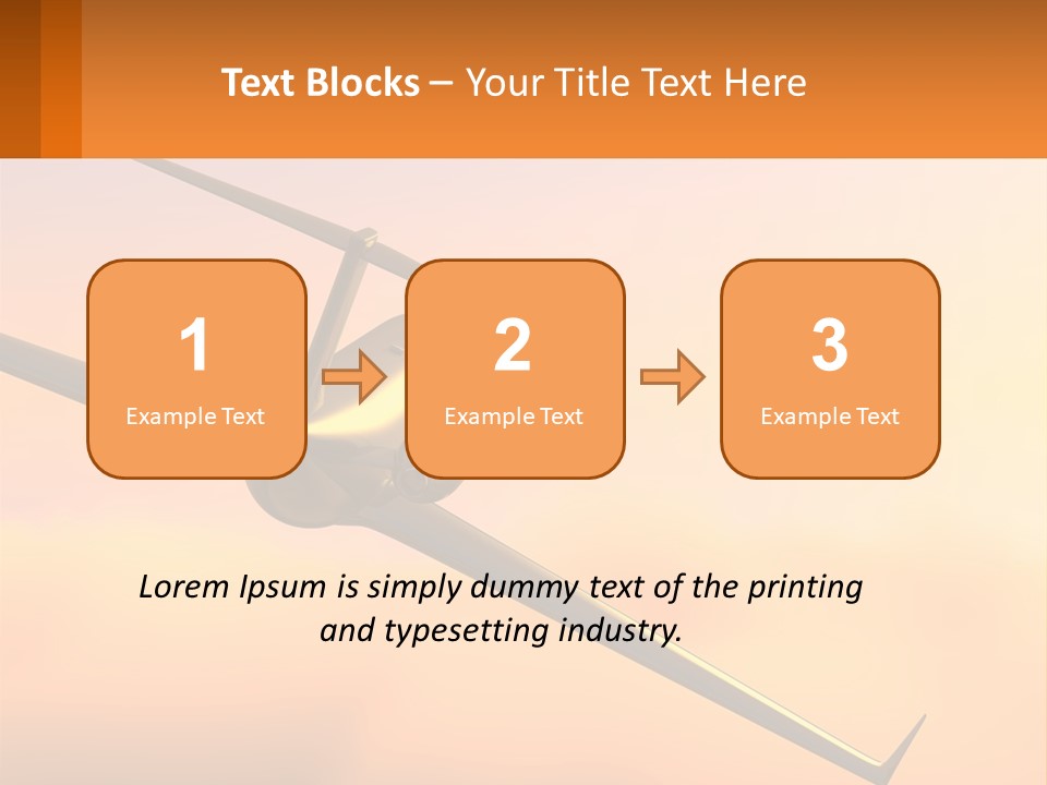 Sunset Ocean Older PowerPoint Template