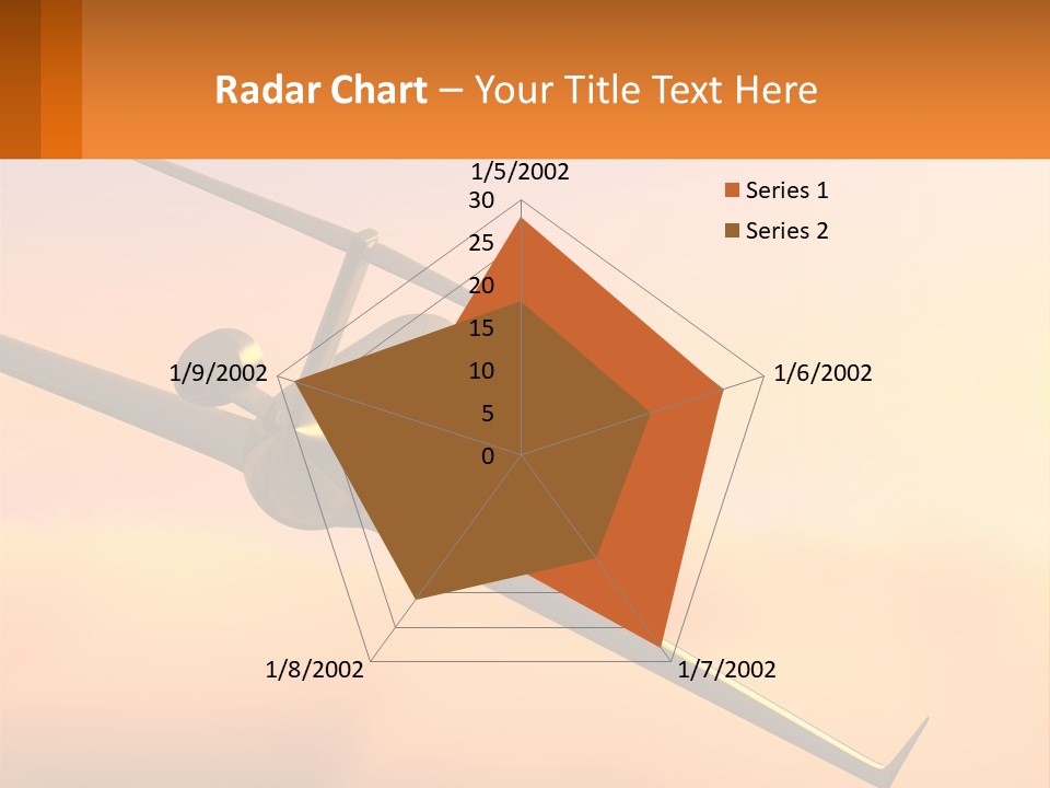 Sunset Ocean Older PowerPoint Template