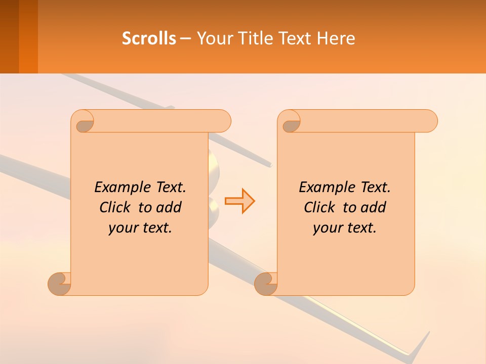 Sunset Ocean Older PowerPoint Template