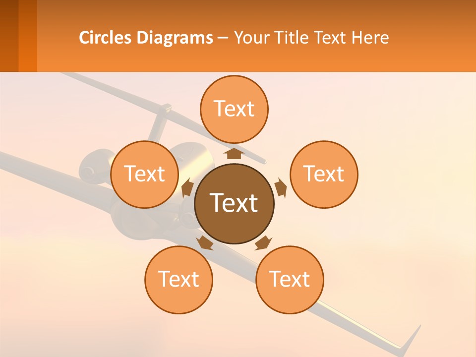 Sunset Ocean Older PowerPoint Template