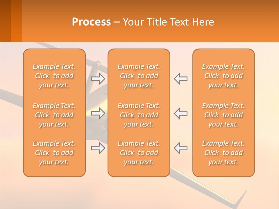 Sunset Ocean Older PowerPoint Template