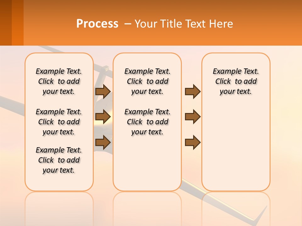 Sunset Ocean Older PowerPoint Template