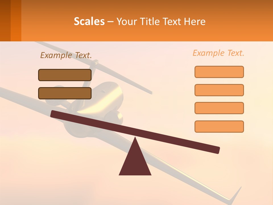 Sunset Ocean Older PowerPoint Template