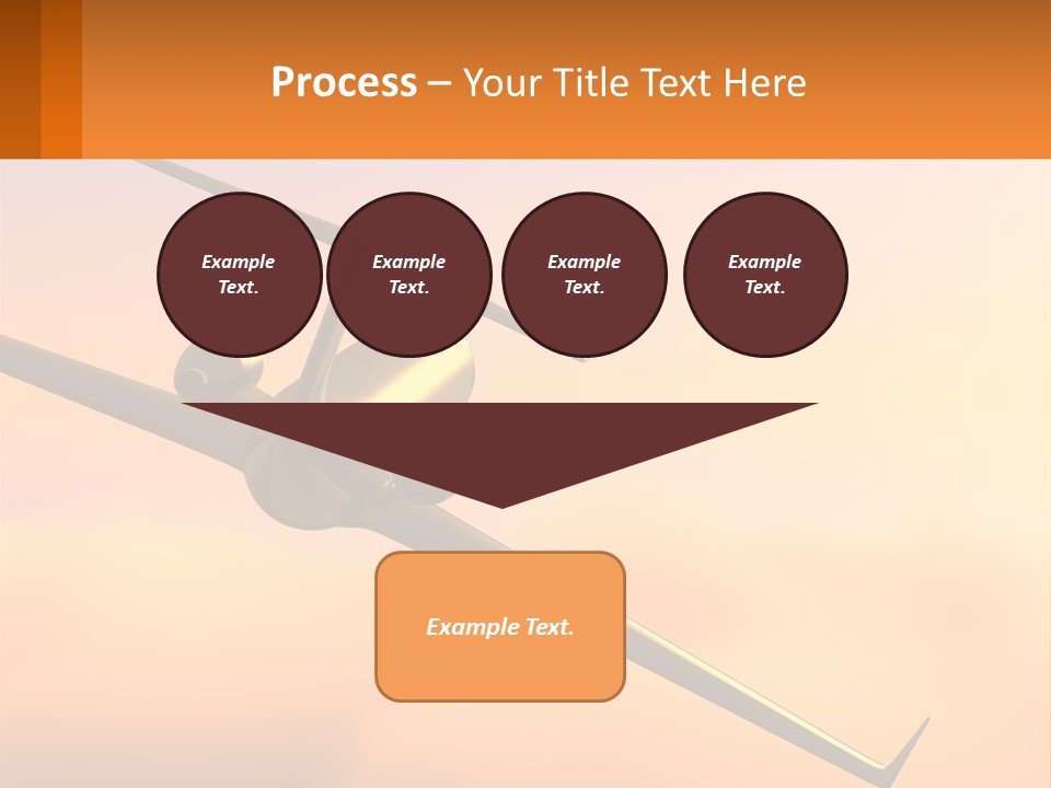 Sunset Ocean Older PowerPoint Template