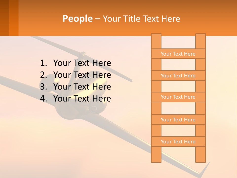 Sunset Ocean Older PowerPoint Template