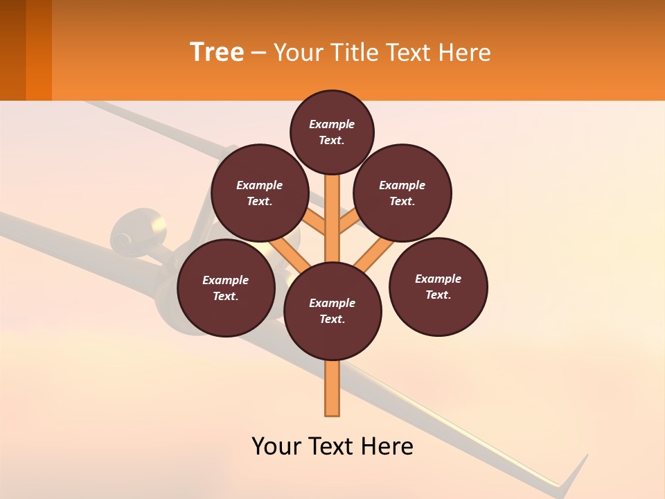 Sunset Ocean Older PowerPoint Template