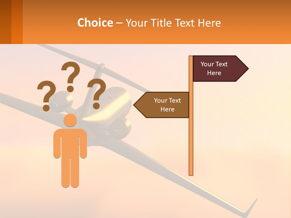 Sunset Ocean Older PowerPoint Template