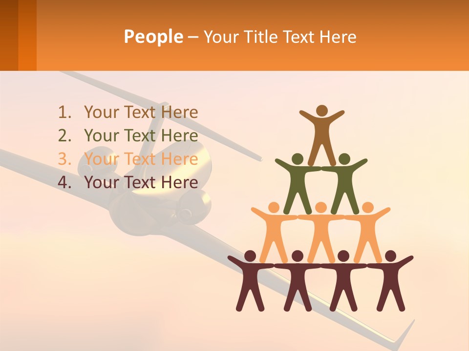 Sunset Ocean Older PowerPoint Template