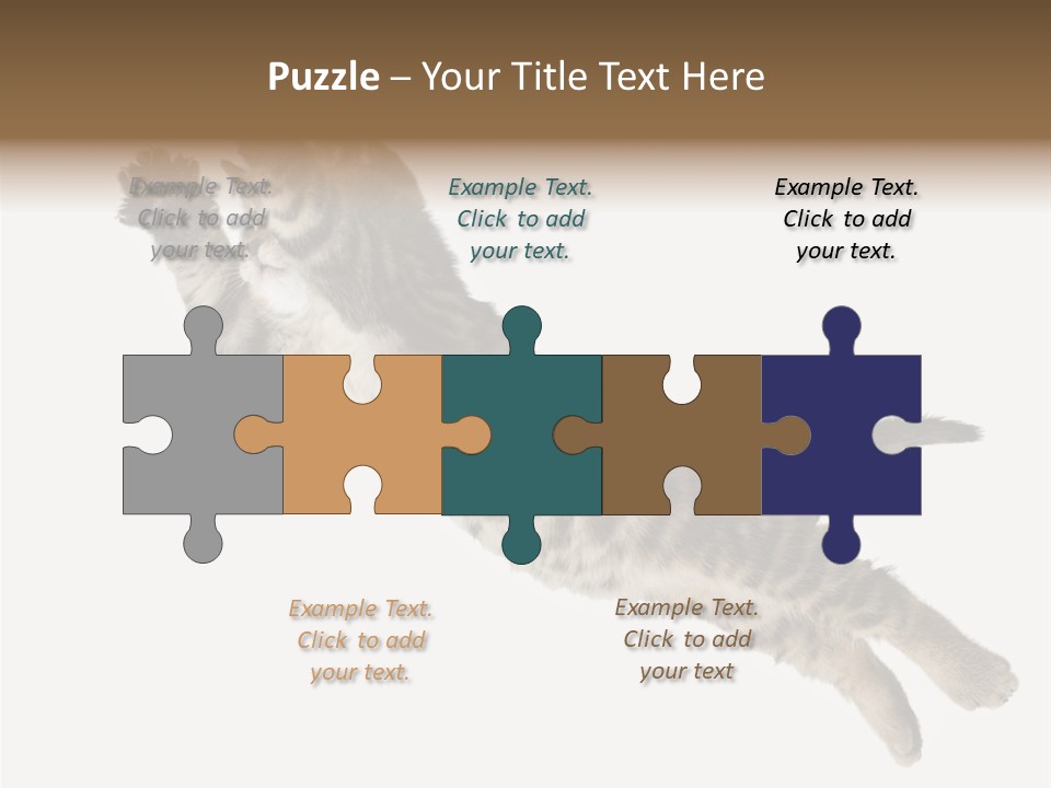 Coastal Beach Woman PowerPoint Template