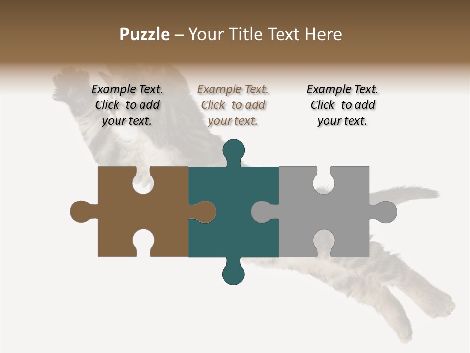 Coastal Beach Woman PowerPoint Template