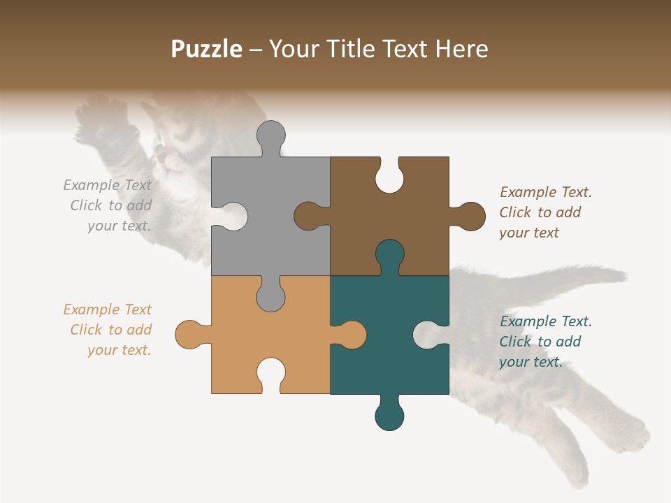 Coastal Beach Woman PowerPoint Template