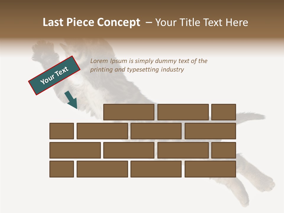 Coastal Beach Woman PowerPoint Template