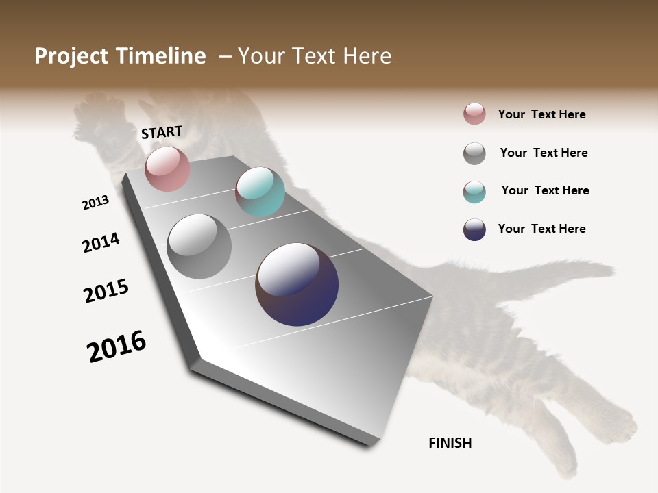 Coastal Beach Woman PowerPoint Template