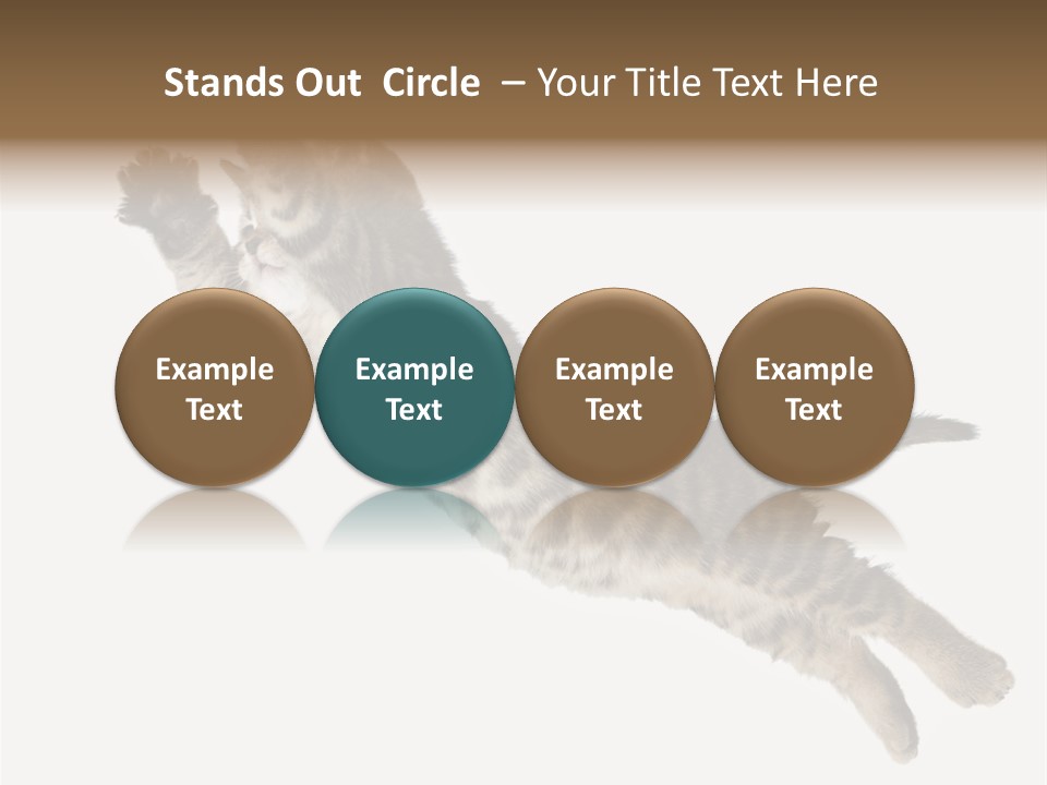 Coastal Beach Woman PowerPoint Template