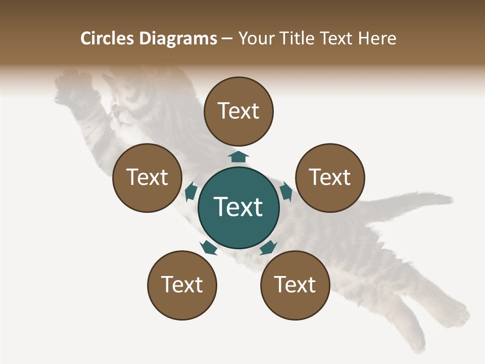 Coastal Beach Woman PowerPoint Template