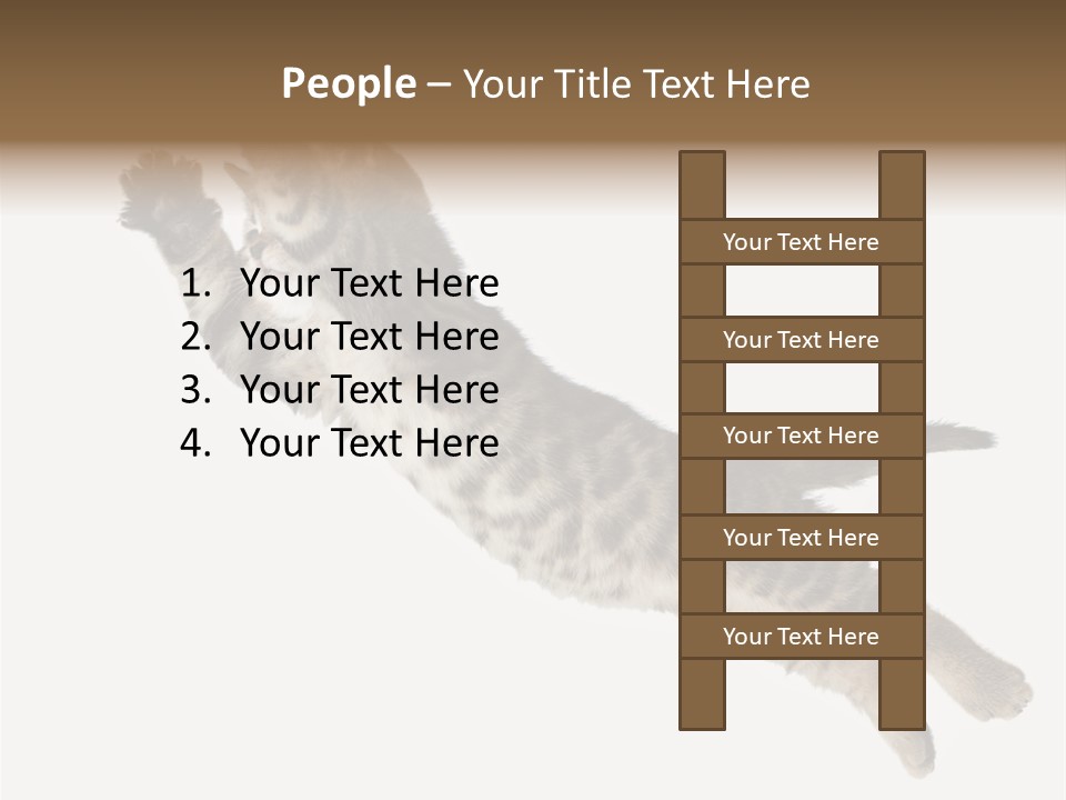 Coastal Beach Woman PowerPoint Template