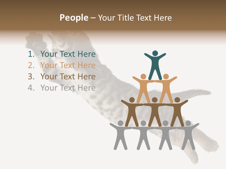 Coastal Beach Woman PowerPoint Template