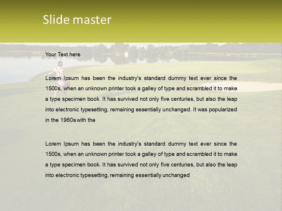 Portrait Lifestyle Mother PowerPoint Template