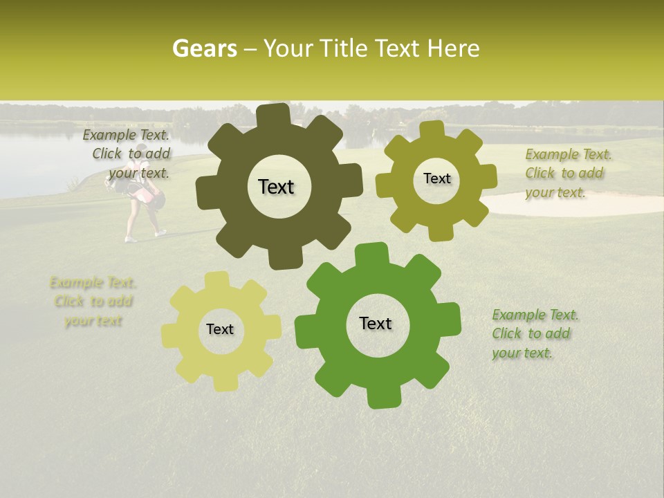 Portrait Lifestyle Mother PowerPoint Template