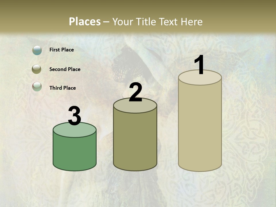 Retired Sand Family PowerPoint Template