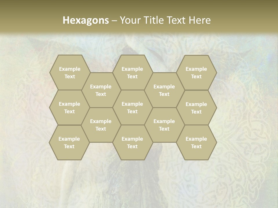 Retired Sand Family PowerPoint Template