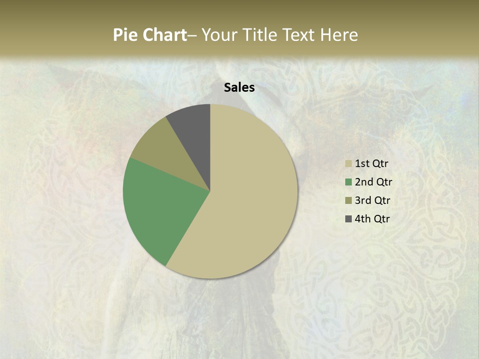Retired Sand Family PowerPoint Template