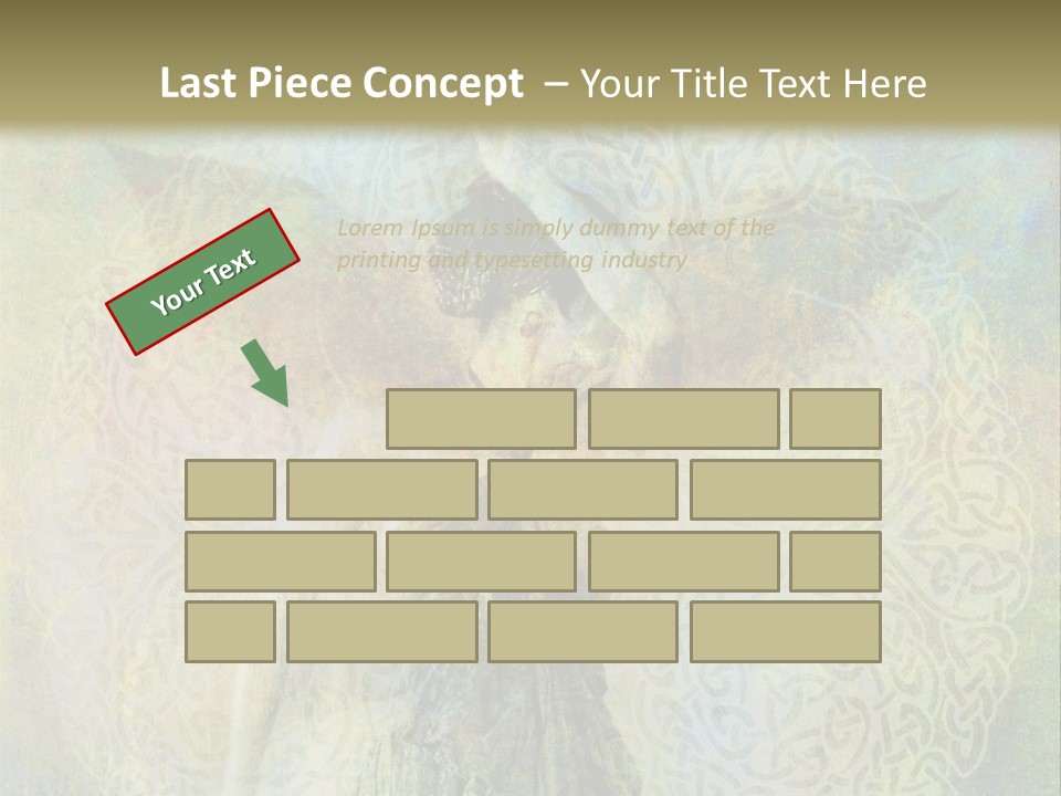 Retired Sand Family PowerPoint Template