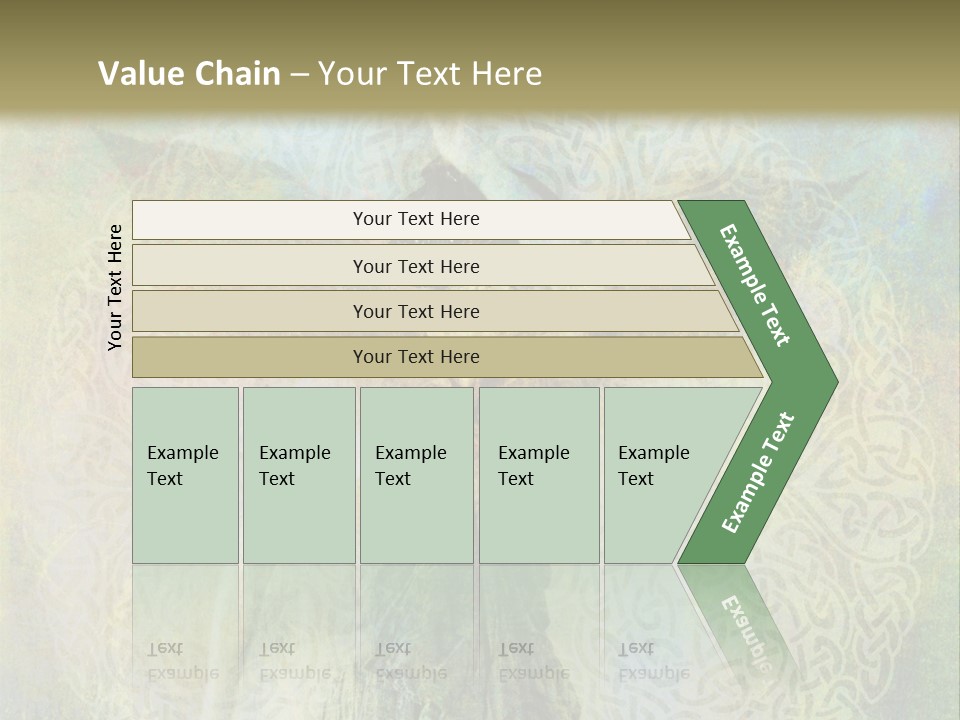 Retired Sand Family PowerPoint Template