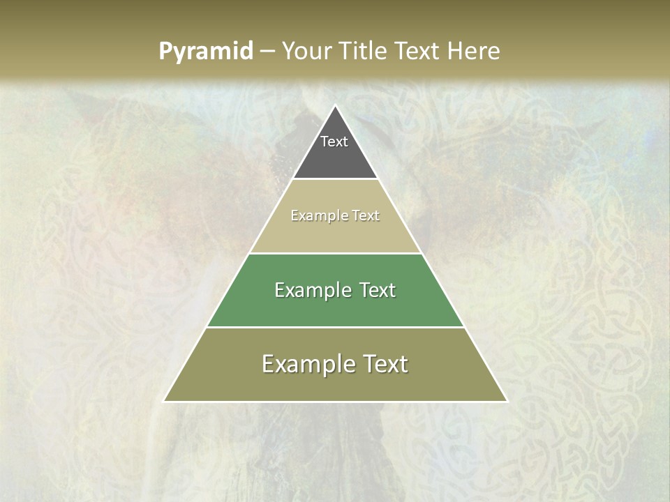 Retired Sand Family PowerPoint Template