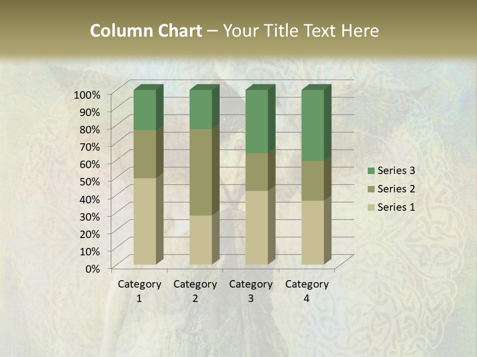 Retired Sand Family PowerPoint Template
