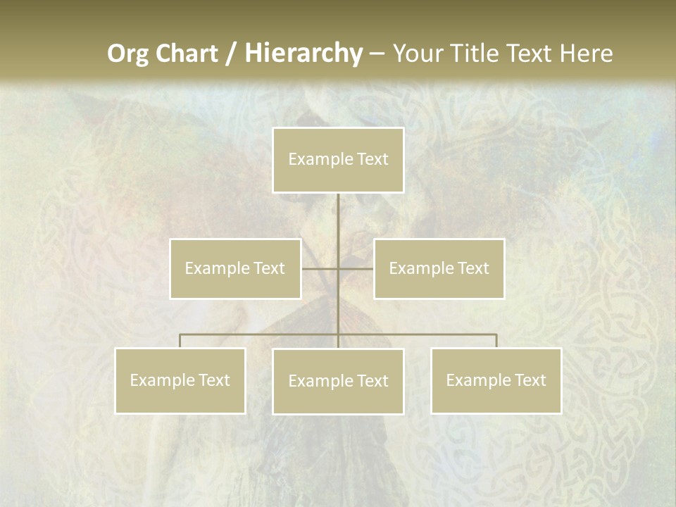 Retired Sand Family PowerPoint Template