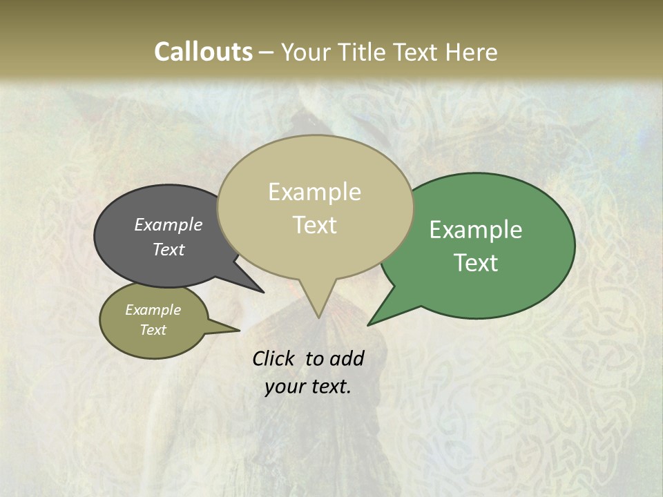 Retired Sand Family PowerPoint Template