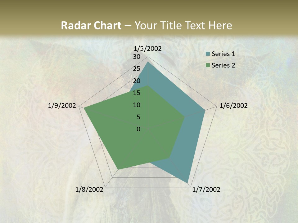 Retired Sand Family PowerPoint Template