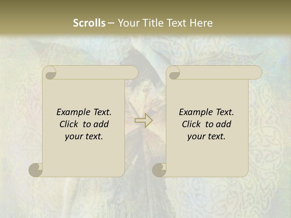 Retired Sand Family PowerPoint Template