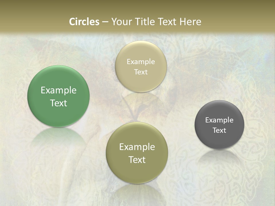 Retired Sand Family PowerPoint Template