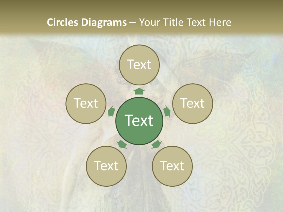 Retired Sand Family PowerPoint Template